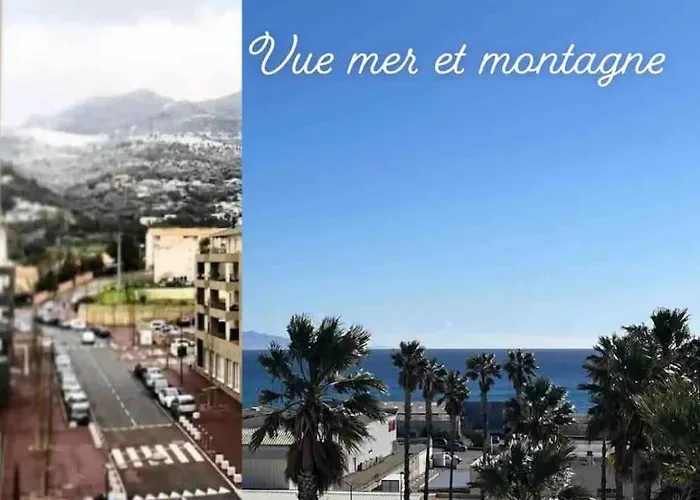 Apartmán Appartement Cosy Avec Vue Mer Et Parking Bastia