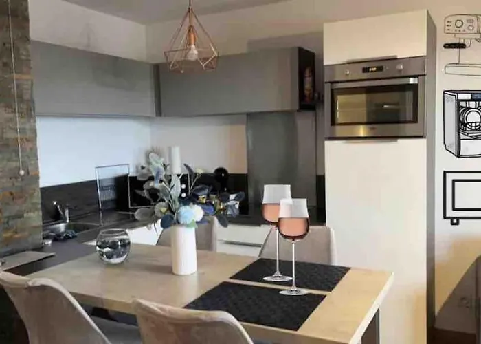 Apartmán Appartement Cosy Avec Vue Mer Et Parking Bastia