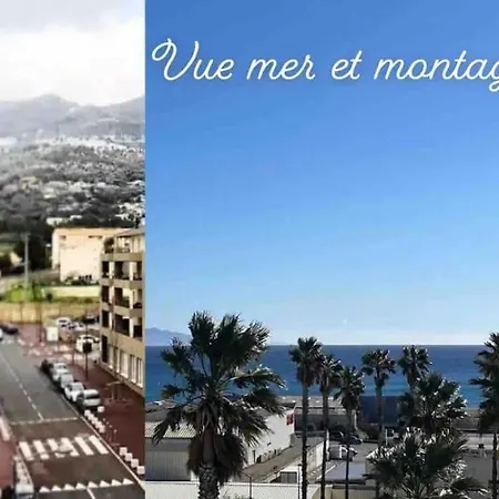 公寓 Appartement Cosy Avec Vue Mer Et Parking Bastia