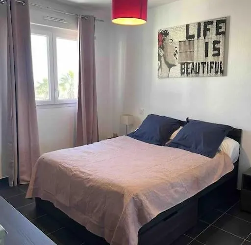 公寓 Appartement Cosy Avec Vue Mer Et Parking Bastia