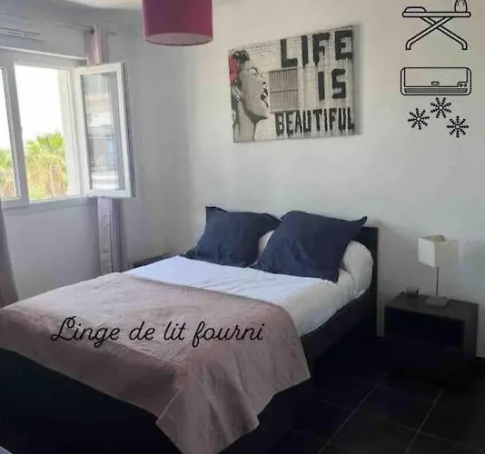 公寓 Appartement Cosy Avec Vue Mer Et Parking Bastia *